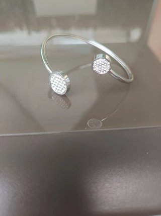 Pulsera Lotus Acero Circonitas