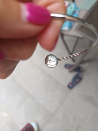 Pulsera Lotus Acero Circonitas