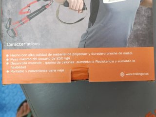 Cintas de suspensión Bollinger 250kg