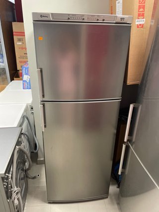 Nevera combi acero inoxidable