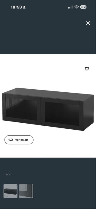 2 puertas  Besta Ikea
