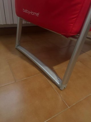 Cuna de bebé Babyhome Dream roja