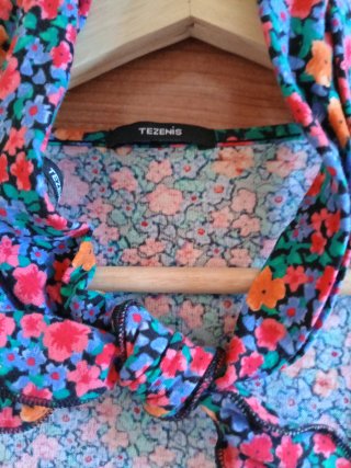 Vestido Verano Mujer Talla M Floral