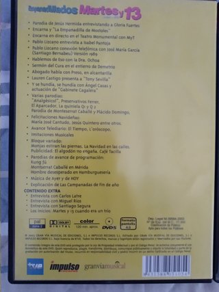 DVD Martes y 13: Empanadillados