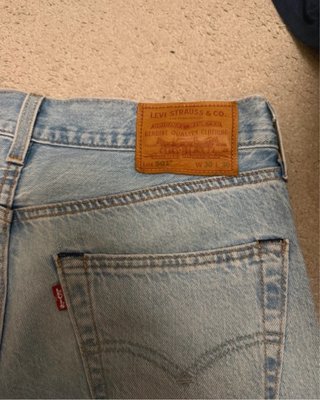 Calças Jeans Levi's 501 Azuis