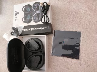 Auricolari Wireless Sportivi YYK-Q63 Neri