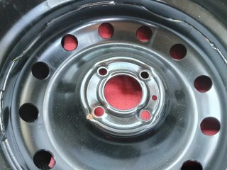 Rueda de coche completa
