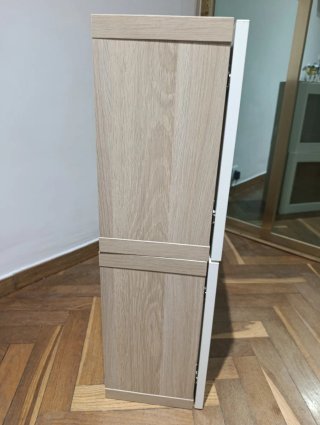 Mueble Vitrina Besta Ikea Madera y Cristal