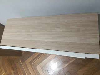 Mueble Vitrina Besta Ikea Madera y Cristal