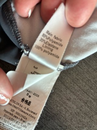 Traje de baño O'Neill gris y turquesa