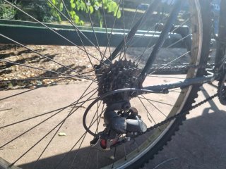 Bicicleta Montaña Rígida Negra