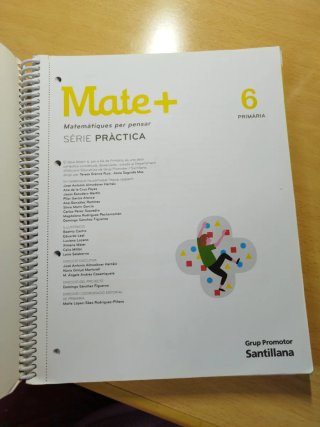 Mate+ Matemàtiques per pensar : 6 primària