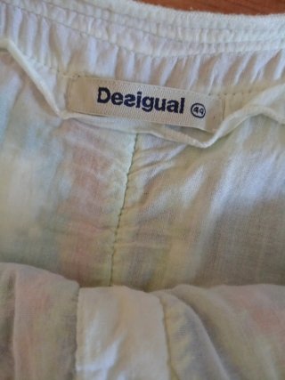 Vestido Desigual Talla M Crochet