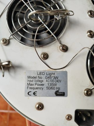 Luz LED Cultivo Interior