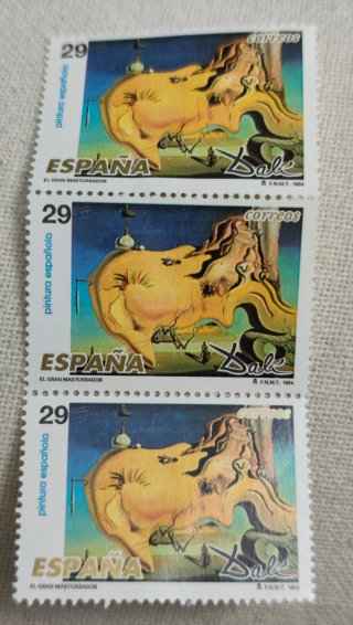 Lote 7 sellos España. Años 1993 y 1994
