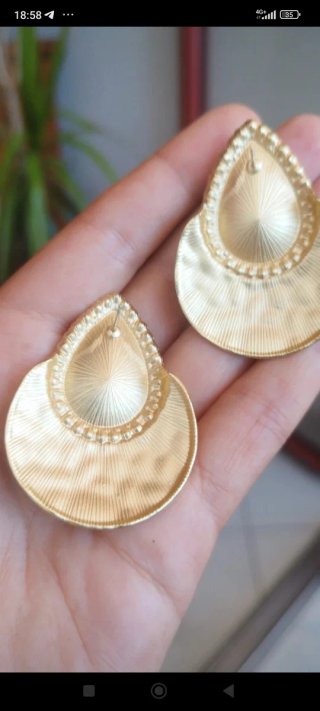 Orecchini Max & Co blu e oro
