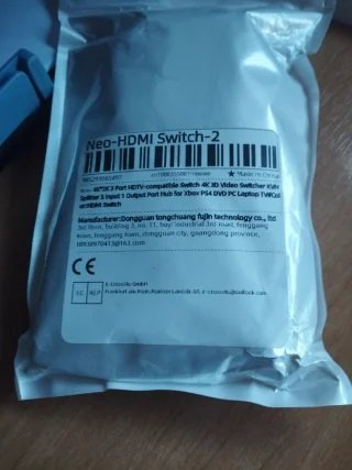 splitter hdmi 4k 3 entradas 1 salida conmutador