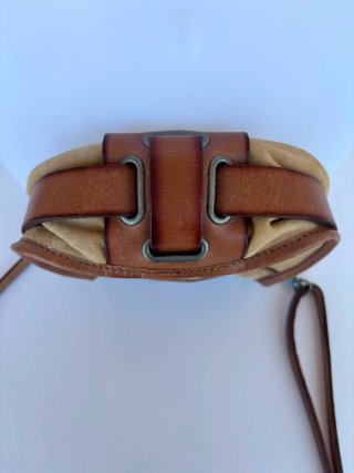 Bolso de hombro Diesel vintage de gamuza y cuero Y