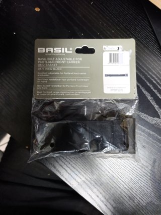 Correa ajustable Basil para cesta bicicleta