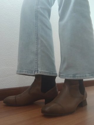 Botas Chelsea Castanhas Massimo Dutti