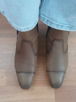 Botas Chelsea Castanhas Massimo Dutti
