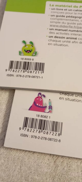 Passe-passe 2 A1 Méthode de français y Cahier d'ac
