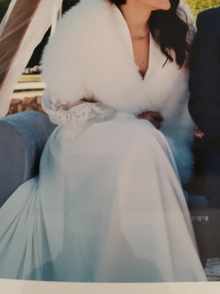Vestido de Novia Espalda Descubierta