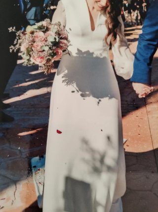 Vestido de Novia Espalda Descubierta