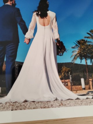 Vestido de Novia Espalda Descubierta