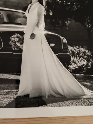 Vestido de Novia Espalda Descubierta