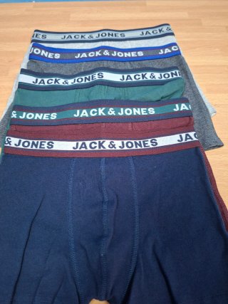 5 Calzoncillos Jack & Jones Talla 140 9/10 años