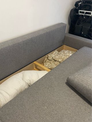 Sofá Cama Gris Ikea