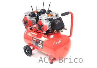 Compresor de Aire Silencioso con LCD 50L - 4 Hp - 09349 - Mader