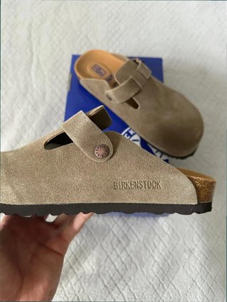 Zuecos Birkenstock Boston Talla 42 Marrones