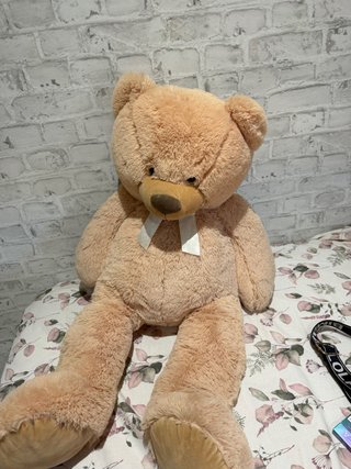 Peluche gigante de oso marrón