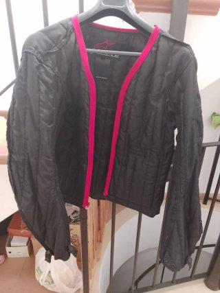 Chaqueta Moto Alpinestars Negra