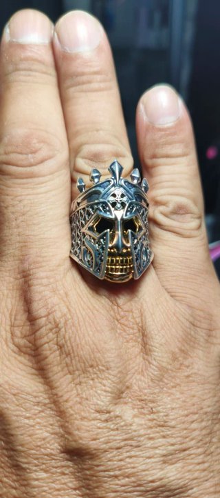 Anillo Thomas Sabo Caballero Calavera