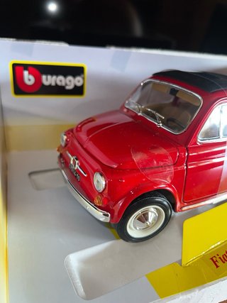 Bburago Fiat 500 F 1/18 1/16 Gold