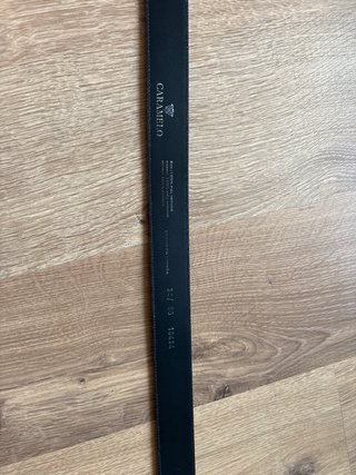 Cinturón Caramelo Marrón Hebilla Metálica