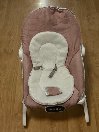 Hamaca bebé rosa