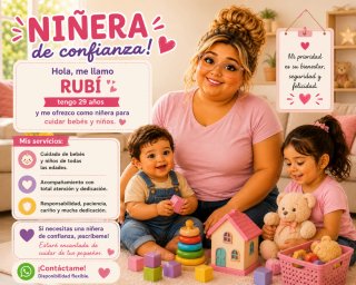 se ofrece niñera