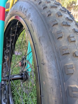 Fatbike State Bycicle SRAM/Avid casi nueva  oferta