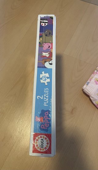 Pijama Peppa Pig 36 meses nuevo + puzzle peppa pig