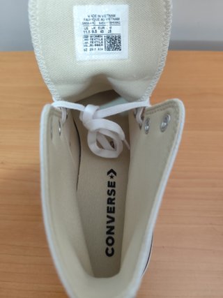 Converse Chuck Taylor Lift Hi Blancas