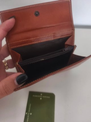 Cartera Roberto Verino Piel Marrón