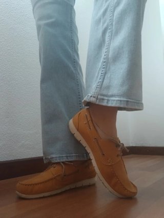 Sapatos de vela Foreva Amarelos