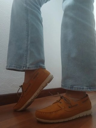 Sapatos de vela Foreva Amarelos
