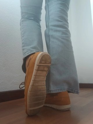 Sapatos de vela Foreva Amarelos