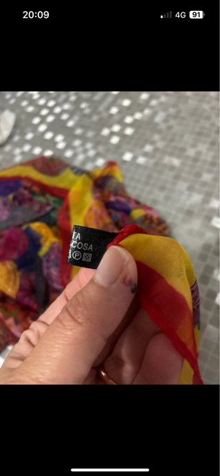 Foulard fantasia multicolor