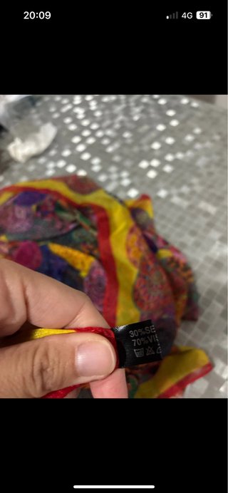 Foulard fantasia multicolor